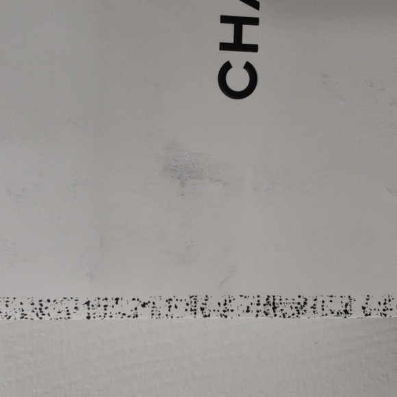 CHANEL Luxury Camellia Paper Shopping Bag – Authentic White & Black 8.5x7.5x3.5 - Picture 17 of 17